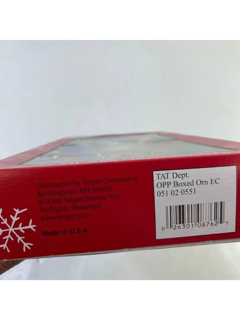 Target Christmas Ornaments Set 18 Glass Balls Red Green Blue Silver